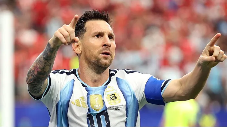 Lionel Messi, maior artil; heiro em Copas do Mundo. Foto: Charlotte Wilson/Getty Images