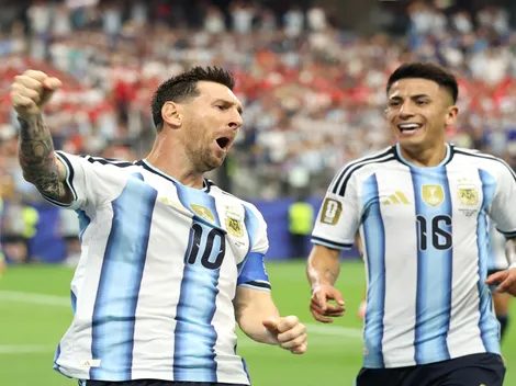 Argentina derrota a Áustria por 2 a 0, com os dois gols de Messi