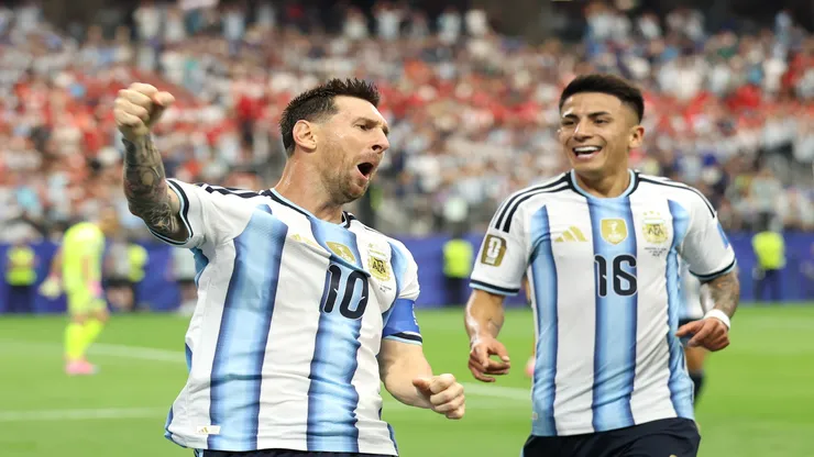 Messi comanda a vitória da Argentina contra a Áustria - Charlotte Wilson/Getty Images