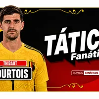 Courtois e seus dois metros são o escudo da Bélgica