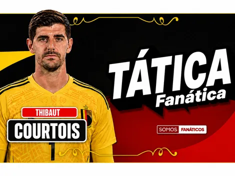 Courtois e seus dois metros são o escudo da Bélgica