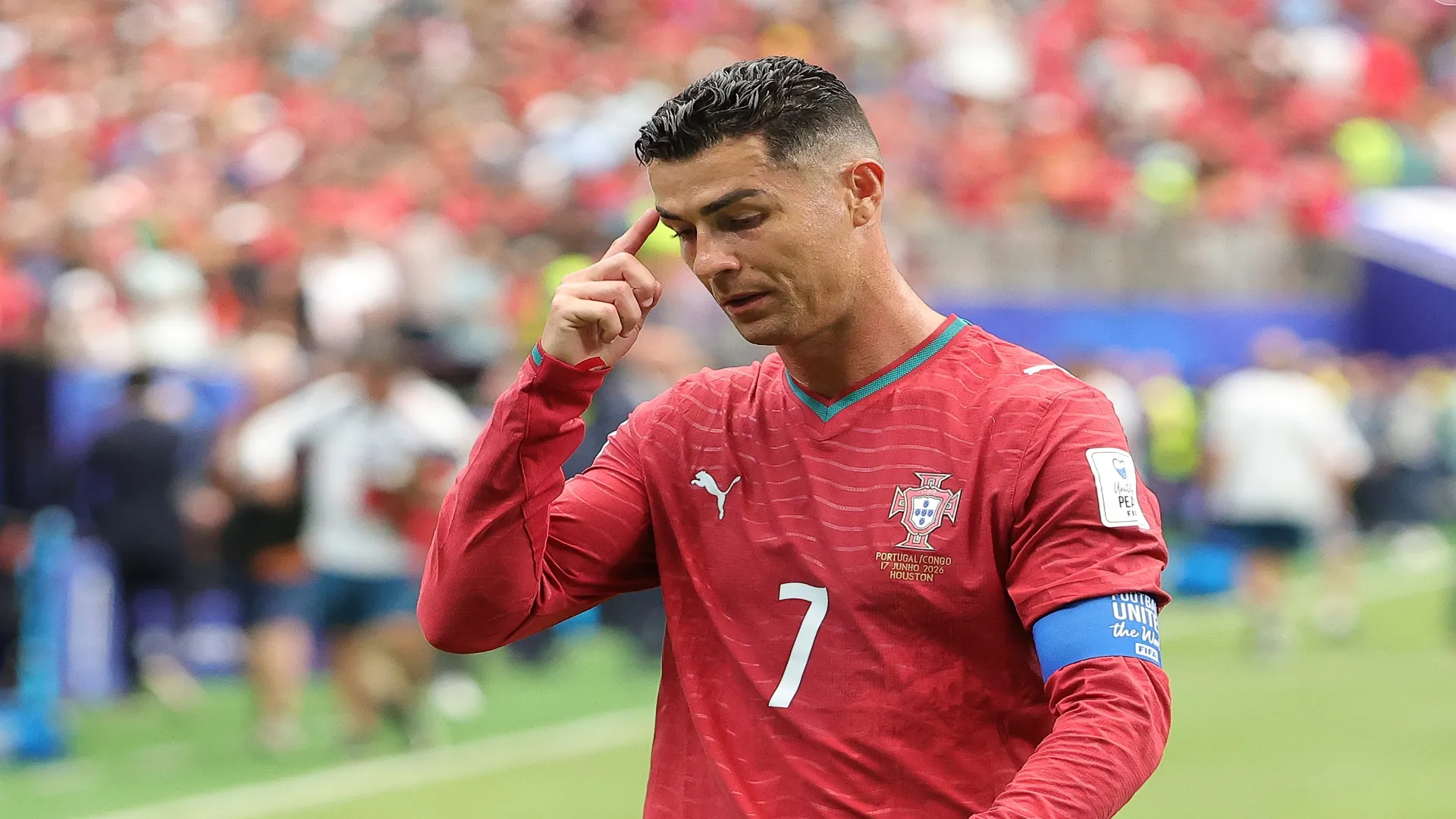 Cristiano Ronaldo tem oito gols em Copas – Alex Slitz/Getty Images
