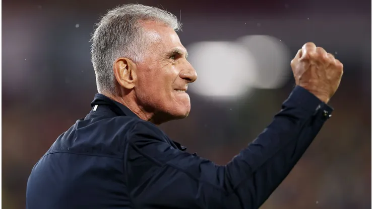 Carlos Queiroz durante partida da Seleção de Gana. Foto: Darrian Traynor/Getty Images
