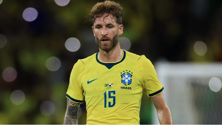Léo Pereira em jogo da Seleção Brasileira. (Photo by Buda Mendes/Getty Images)