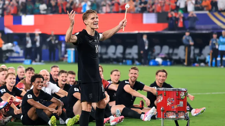 Odegaard faz a remada viking na Copa. (Foto: Buda Mendes/Getty Images)