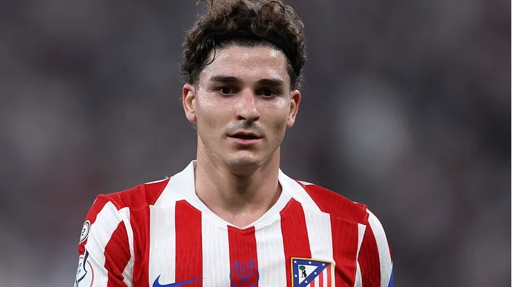 Julián Álvarez pelo Atlético de Madrid. Foto: Yasser Bakhsh/Getty Images