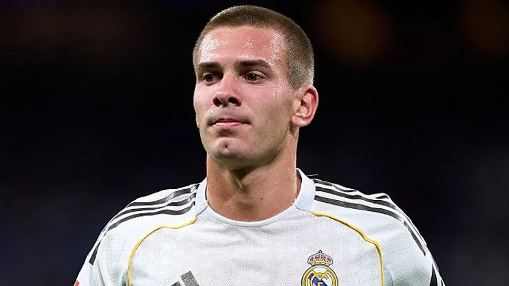 Franco Mastantuono, do Real Madrid. Foto: Angel Martinez/Getty Images