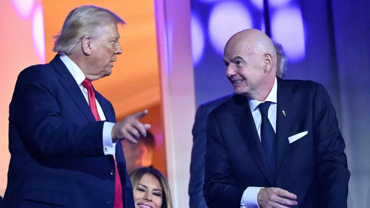 Donald Trump e Gianni Infantino