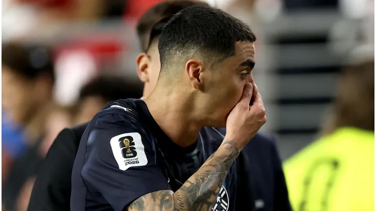 Miguel Almirón durante partida do Paraguai. Foto: Richard Heathcote/Getty Images
