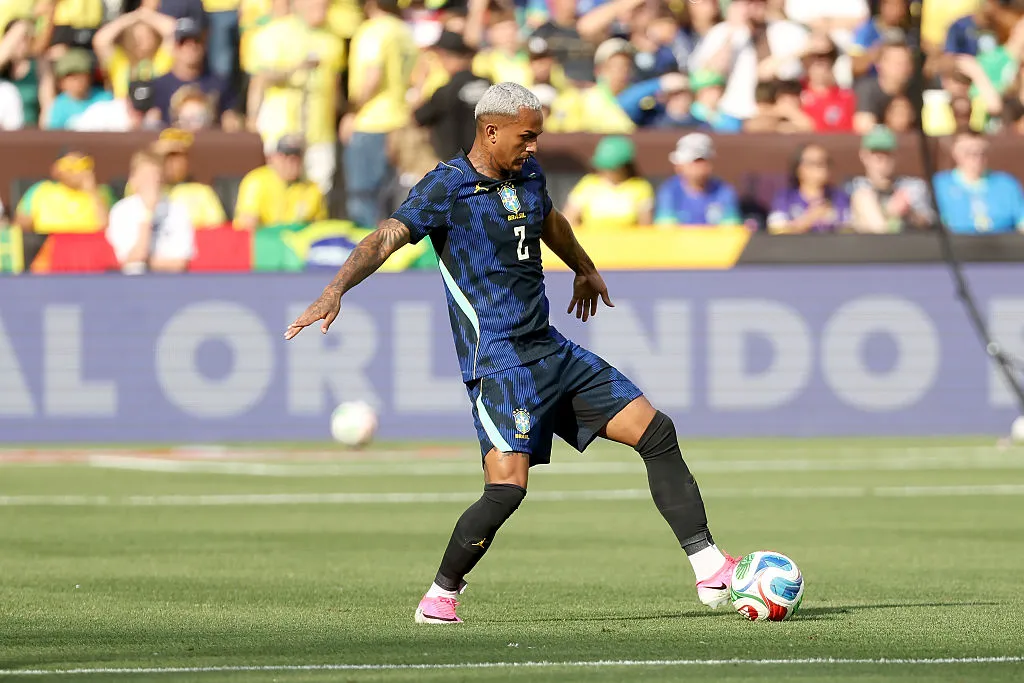 Wesley atuando pela Seleção Brasileira - Foto: Kirk Irwin/Getty Images