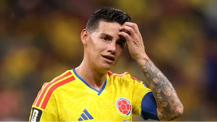 Colômbia vence RD Congo na Copa e James Rodríguez é alvo de críticas (Photo by Carl Recine/Getty Images)