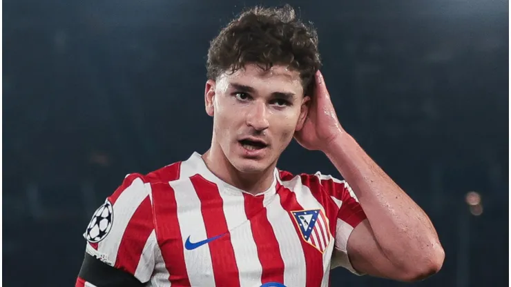 Julián Álvarez segue no radar do Arsenal, mas negociação é considerada difícil. Foto: de Eric Alonso/Getty Images