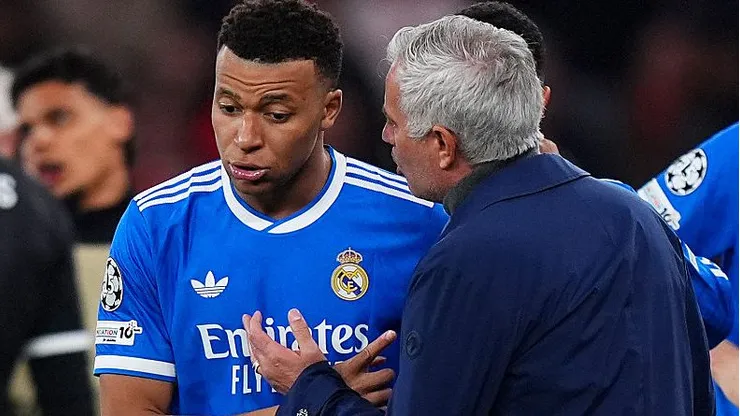 Mourinho vai trabalhar com Mbappé no Real Madrid. Foto: Angel Martinez/Getty Images)