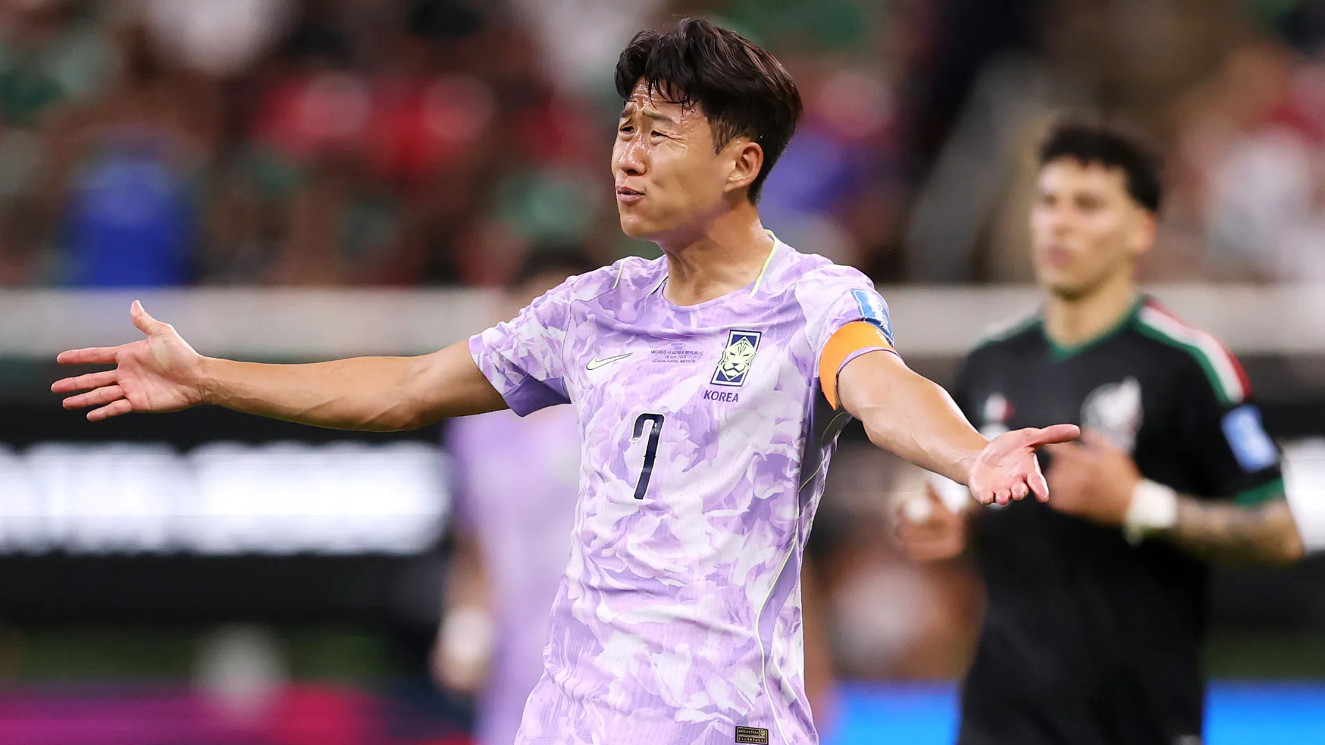 Son Heung-min como capitão da Coreia