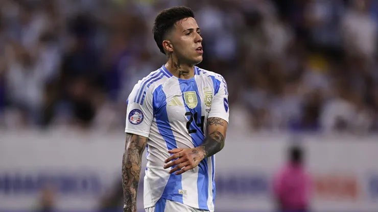 Enzo Fernández é alvo do Real Madrid (Omar Vega/Getty Images)
