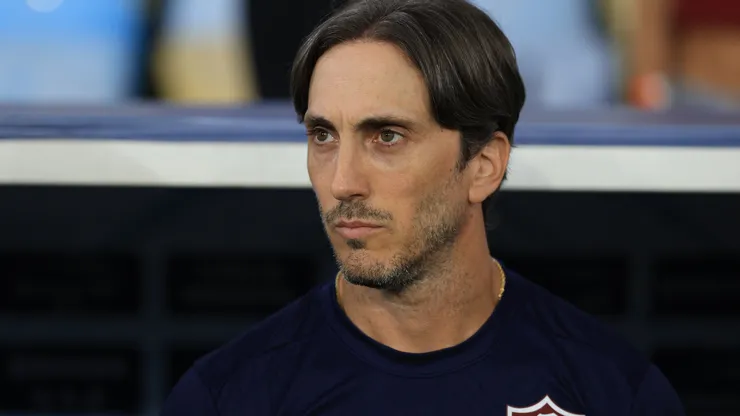 Zubeldía em uma partida pelo Fluminense. Foto: Wagner Meier/Getty Images