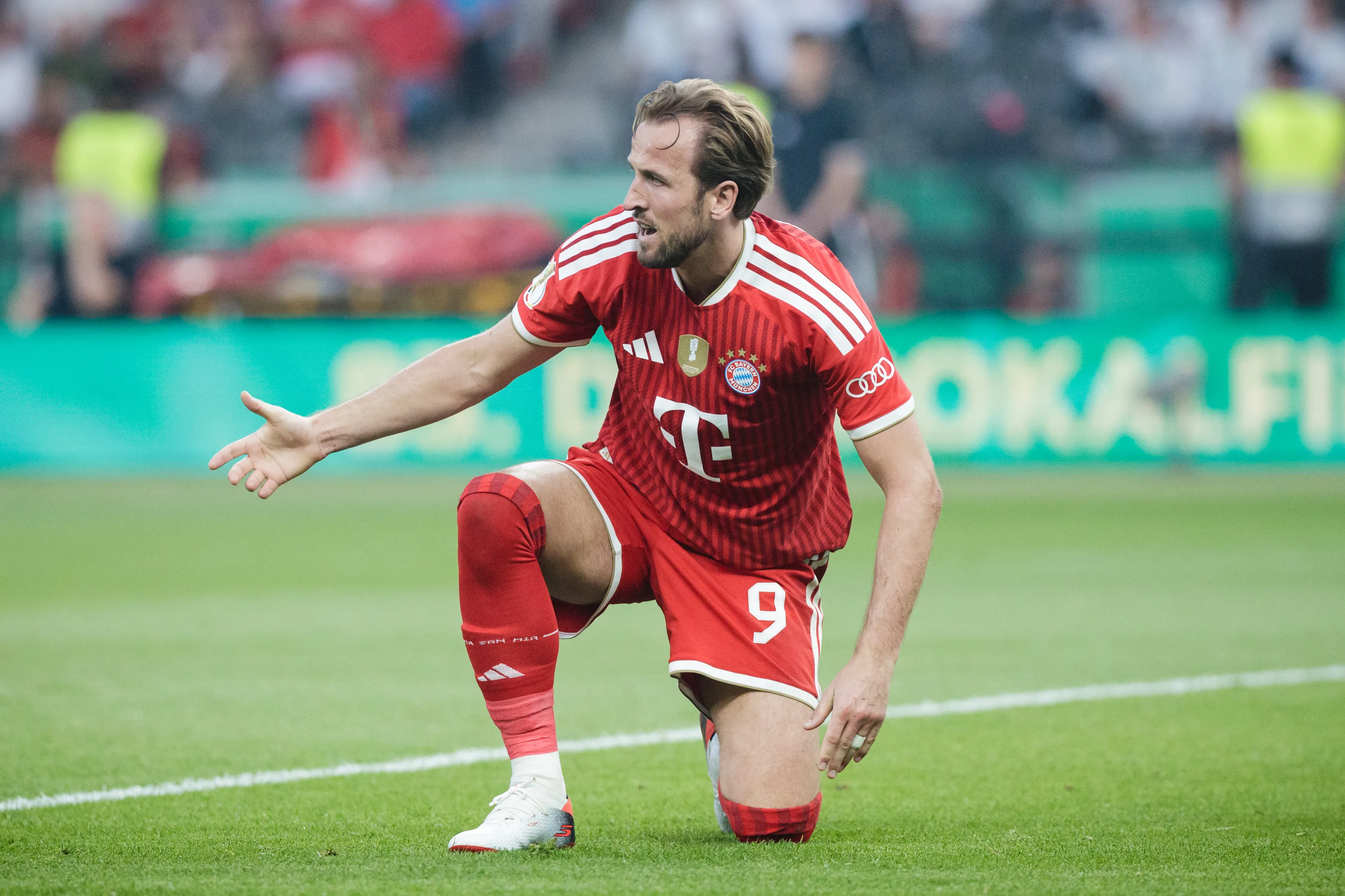 Kane em ação pelo Bayern (Foto: Reinaldo Coddou H./Getty Images)