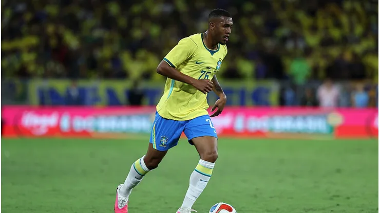 Rayan vira titular na Seleção Brasileira. Wagner Meier/Getty Images.