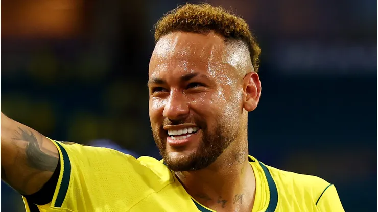 Neymar após Brasil x Escócia. (Photo by Robert Cianflone/Getty Images)