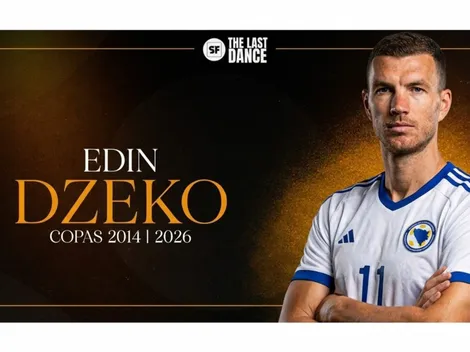 Dzeko, herói da Bósnia em seu The Last Dance na Copa