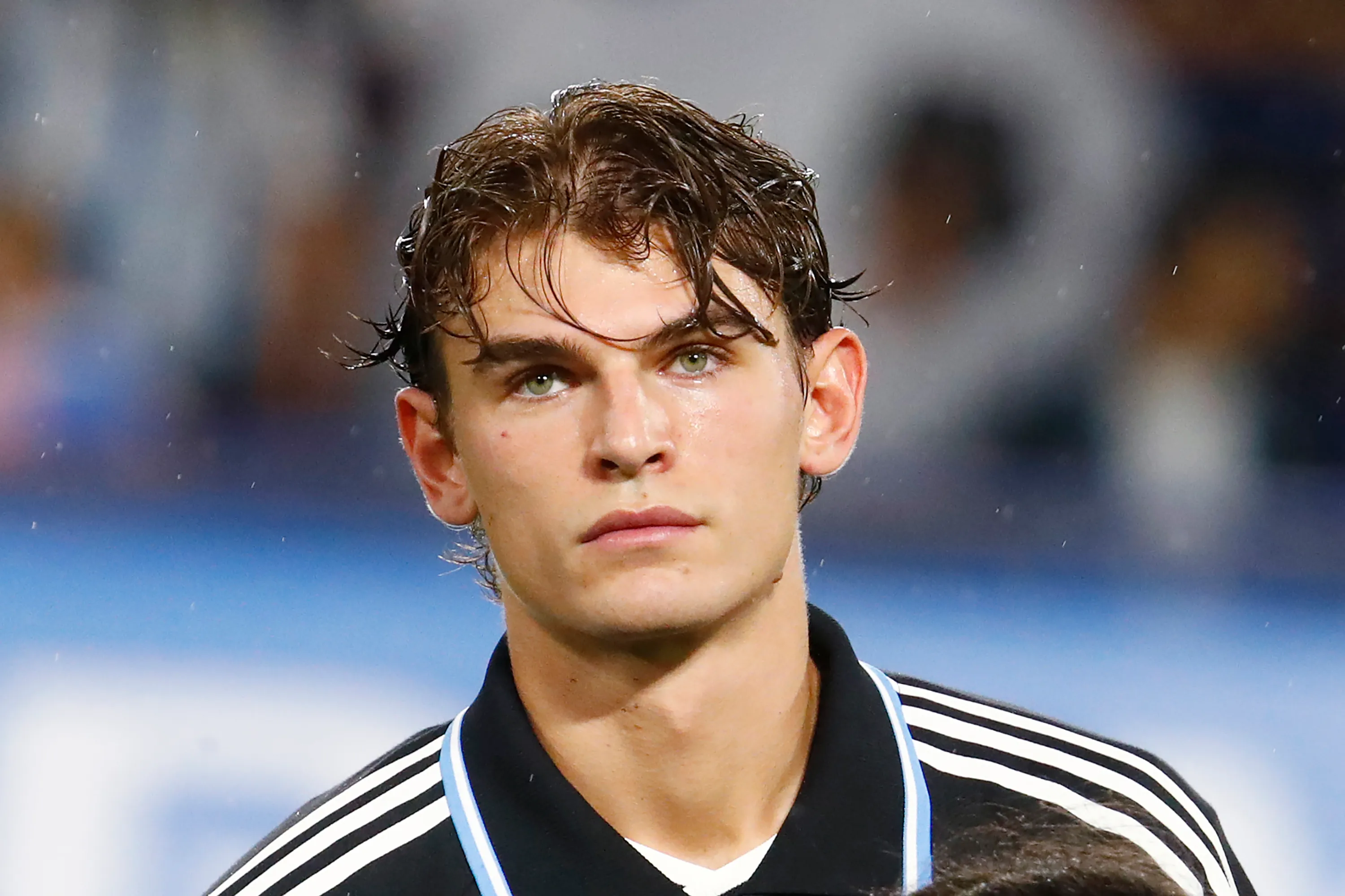 Nico Paz em um jogo da Argentina (Foto: Marcos Brindicci/Getty Images)