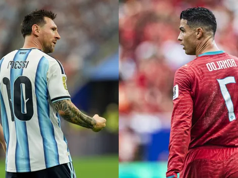 Messi e Cristiano Ronaldo entram em seleção histórica das Copas