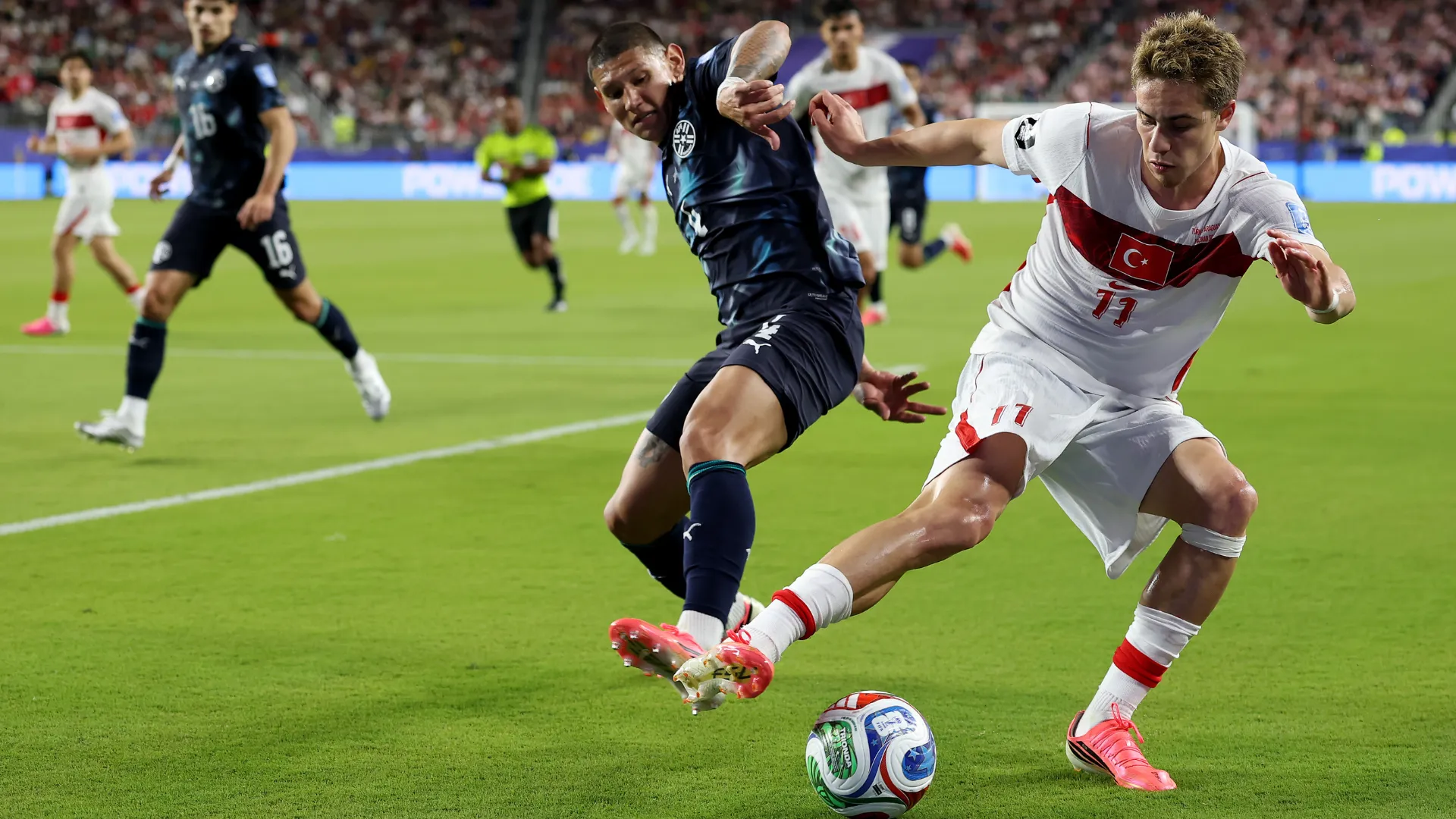 Kenan Yıldız em jogo da Turquia na Copa do Mundo