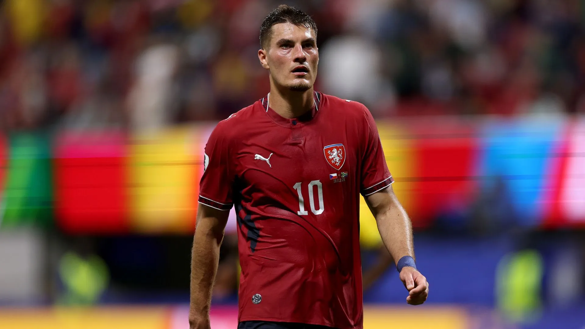 Schick disputou a Copa do Mundo 2026 pela Seleção Tcheca (foto: Lars Baron/Getty Images)