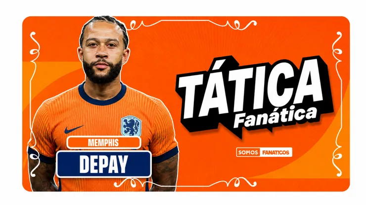 Memphis Depay. (Foto: Rafal Oleksiewicz/Getty Images - editada por IA com ChatGPT)