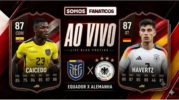 Ao Vivo - Equador 1x1 Alemanha - Copa do Mundo 2026