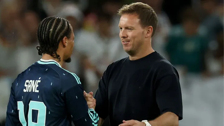 Sané foi escalado como titular por Nagelsmann