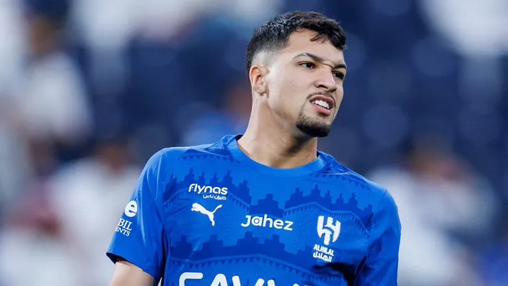 Marcos Leonardo está na lista de saídas do Al-Hilal. Foto: Abdullah Ahmed/Getty Images
