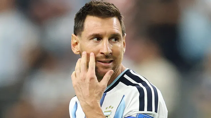 Messi na reserva e Flaco López titular: Scaloni esboça escalação para Jordânia x Argentina. (Foto: Michael Steele/Getty Images)