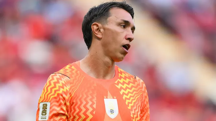 Muslera em campo pela seleção do Uruguai. Foto: David Ramos/Getty Images