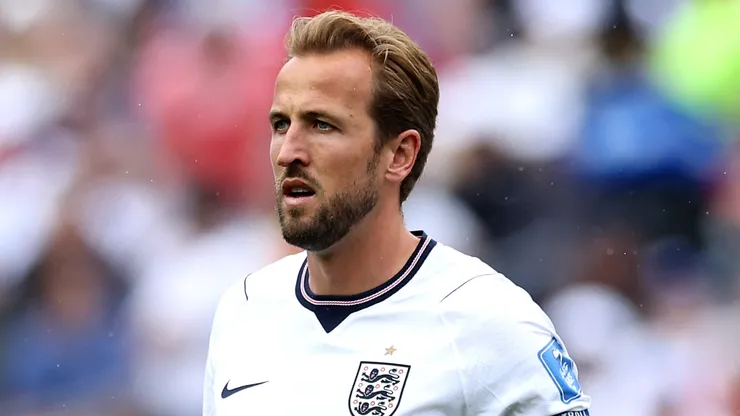 Harry Kane em campo com a camisa da Inglaterra. Foto: Buda Mendes/Getty Images