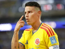 James Rodríguez bate recorde de jogos pela Colômbia em Copas