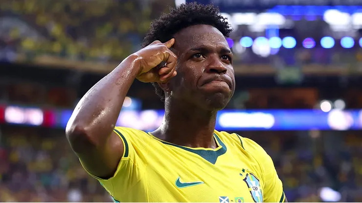 Manchester United entra na disputa por Vini Jr, do Rela Madrid. Foto: Megan Briggs/Getty Images