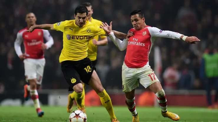 Arsenal e Borussia Dortmund já duelaram pela Champions League, no Emirates Stadium