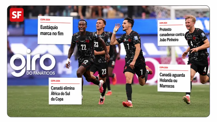 Giro da Copa: Eustáquio garante Canadá nas oitavas em vitória sobre a África do Sul. Foto: Fran Santiago/Getty Images | Imagem criada com auxílio da IA - ChatGPT.