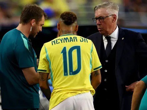 Ancelotti esclarece Neymar fora de Brasil x Japão