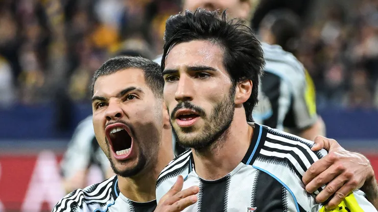 Bruno Guimarães e Tonali jogam juntos no Newcastle