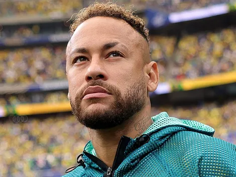 Neymar cutuca Joachim Klement após classificação do Brasil