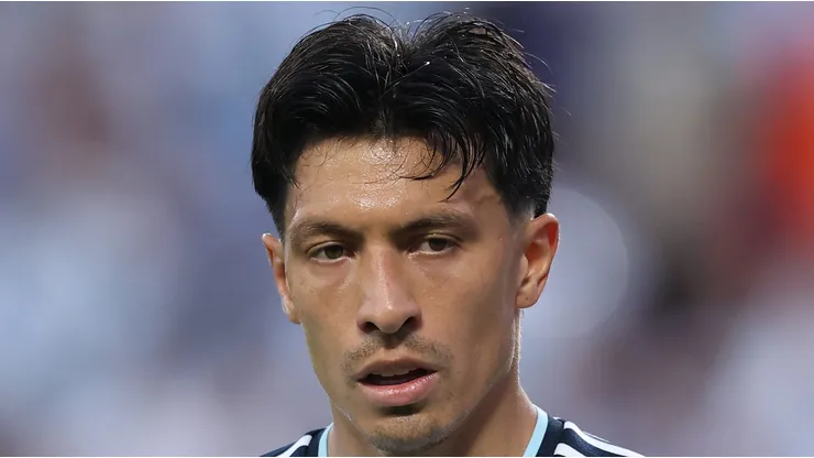 Lisandro Martínez durante partida da Copa do Mundo. (Photo by Michael Steele/Getty Images)