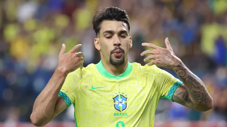 Lucas Paquetá na Seleção Brasileira (Ian Maule/Getty Images)