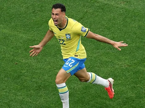 Martinelli comemora gol da classificação e elogia assistência de Guimarães