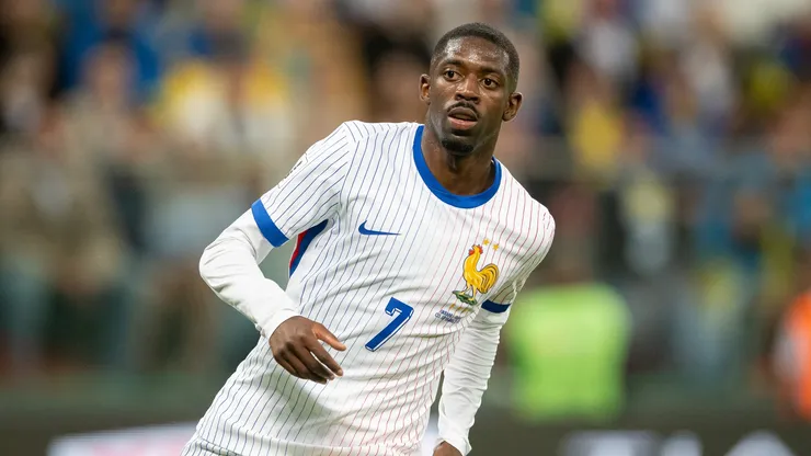 Ousmane Dembélé é atacante da França (Mateusz Slodkowski/Getty Images)