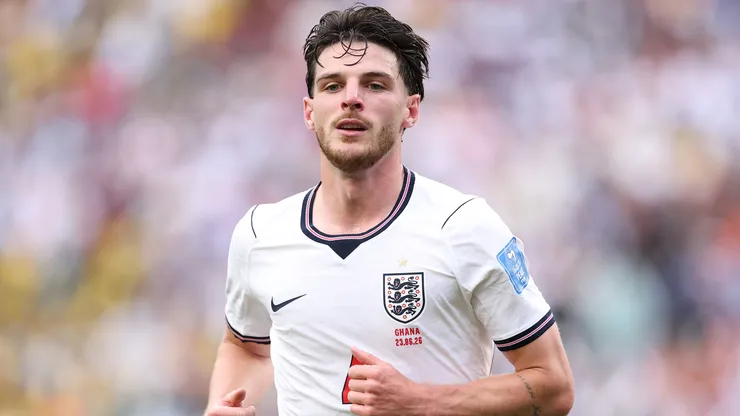 Declan Rice espera jogo complicado entre Inglaterra e RD Congo - Foto: Justin Setterfield/Getty Images