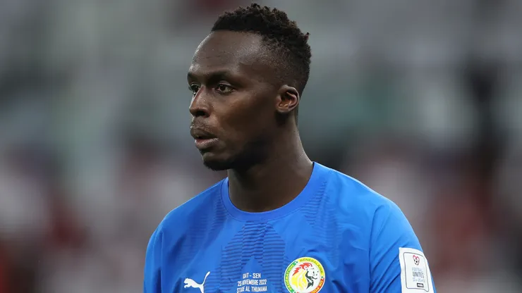 Mendy em campo por Senegal. Foto: Alex Grimm/Getty Images