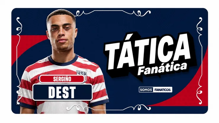 Sergiño Dest (Emilee Chinn/Getty Images - editada por IA com ChatGPT)