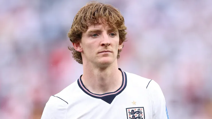 Gordon em campo pela Inglaterra. Foto: Justin Setterfield/Getty Images